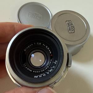 Carl Zeiss Jena 3.5cm f2.8 35mm Contax RF mount