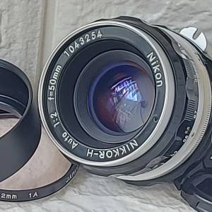 Nikon Nikkor - H 50mm F/2*新淨