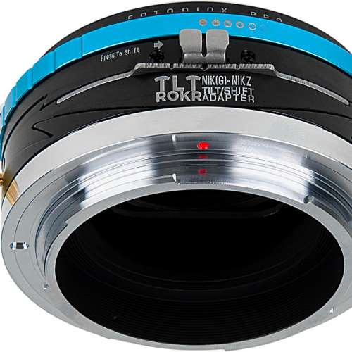 Fotodiox Nikon F Mount G-Type D/SLR Lenses to Nikon Z-Mount Tilt / Shift