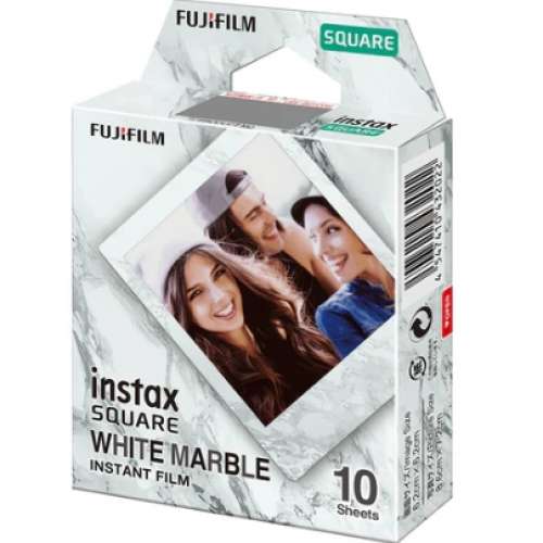 💢 過期 💢富士 即影即有相紙 SQUARE Fujifilm instax mini BLUE MARBLE