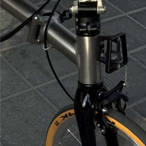 ( $5780 車架組已接受預訂 )2025 最新顏色 鍍鎳版 ACEOFFIX C5 5速 黑色碳前叉鋁合...