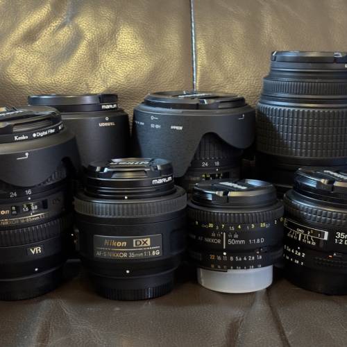 Nikon D7000及一堆入門鏡頭