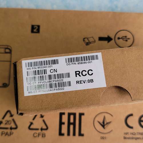 【清庫存】全新惠普無線鍵盤+滑鼠套裝 Mini ultra-thin wireless keyboard and mou...