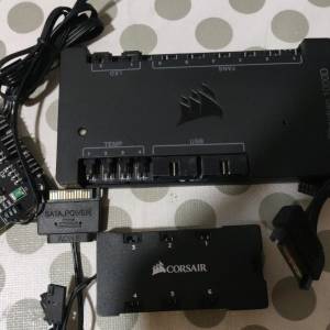 CORSAIR iCUE COMMANDER CORE XT 智慧型 RGB 照明與風扇轉速控制器