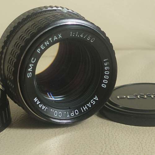 Pentax  SMC 50mm f/1.4 (PK mount)