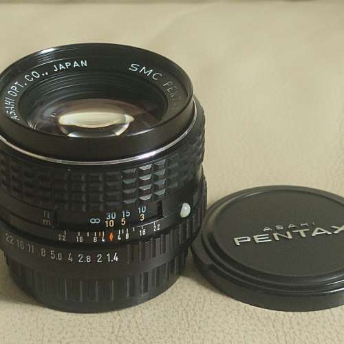 Pentax  SMC 50mm f/1.4 (PK mount)