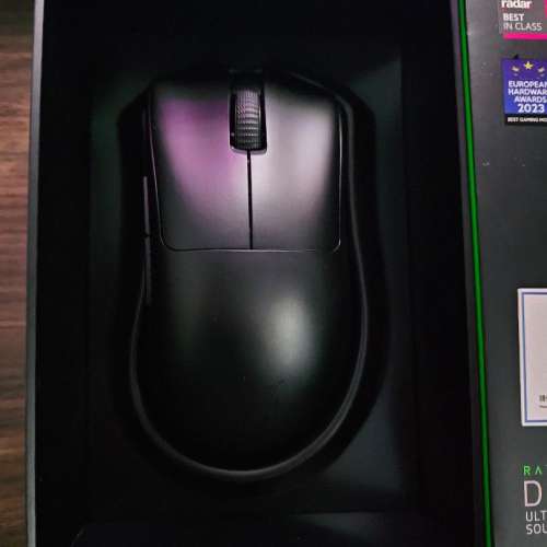 Razer Deathadder V3 Pro 8k hyper polling 版 新版 平滑類膚塗層 -新淨有單有盒有...
