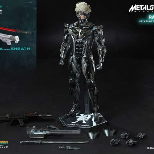 HotToys VGM17 Metal Gear Rising : Revengeance &ndash; 雷電 Raiden Special Edition