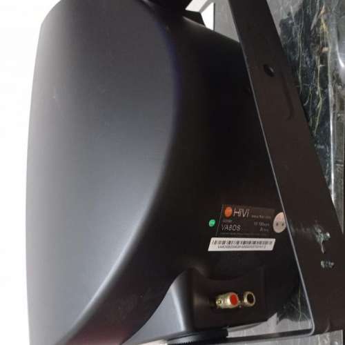 極品氣墊黑色中型喇叭一對 - Swan惠威VA系列 HIVI VA80S 鋁合金高音，聲音充滿空氣...