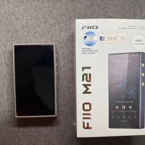 FiiO M21 便攜高清無損音樂播放器 鈦合金色 - 保養至05/2026