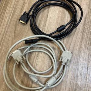 $50 2條 3米 DVI-D cables 3 meter (Like New)