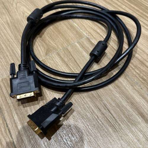 $50 2條 3米 DVI-D cables 3 meter (Like New)