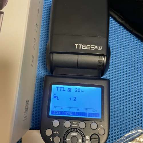 神牛TT685II二代机顶闪光灯 适用佳能尼康索尼富士单反微