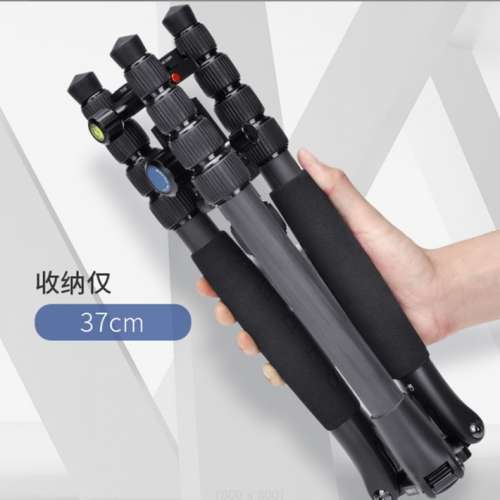 思锐A1205碳纤维三脚架加云台一体单反微单相机摄影便携户外