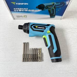 全新【湯峰TONFON®電動螺絲批+鑽頭批頭10支】