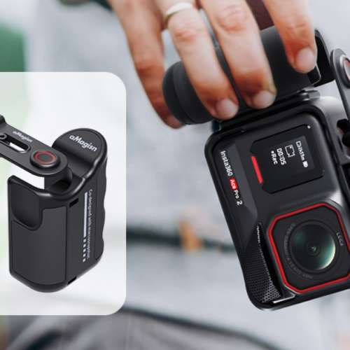 适用于影石Insta360AcePro2街拍手柄DJIAct   ion运 动GoPro