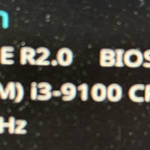 Intel i3 9100 Asus H310M-K