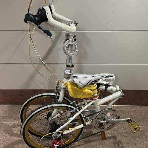 可摺疊單車 羊把