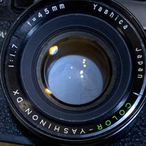 平用G Yashica GTN 45mm 1.7大光圈相機 全正常