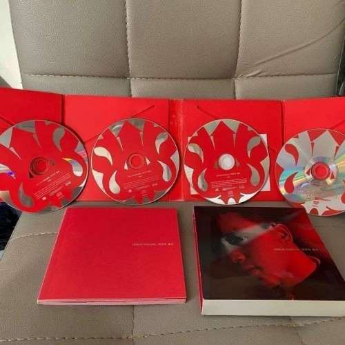 最紅 ( 3CD + 1DVD )連歌詞 一本 ( 新淨如圖 ) 張國榮