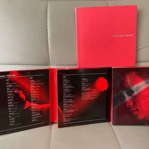 最紅 ( 3CD + 1DVD )連歌詞 一本 ( 新淨如圖 ) 張國榮