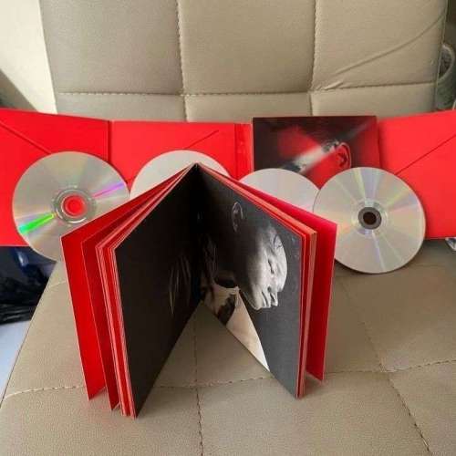 最紅 ( 3CD + 1DVD )連歌詞 一本 ( 新淨如圖 ) 張國榮