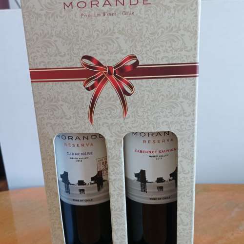 智利紅酒 (二支禮盒装) 2012 Morande Reserve Maipo Valley, Chile