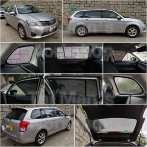 Corolla touring Fielder 全車磁石濾光窗網太陽擋