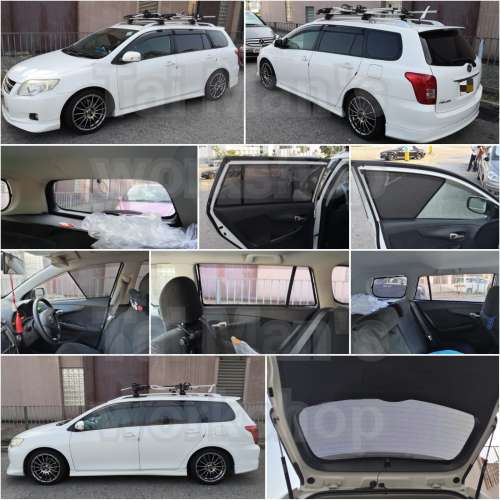 Corolla touring Fielder 全車磁石濾光窗網太陽擋