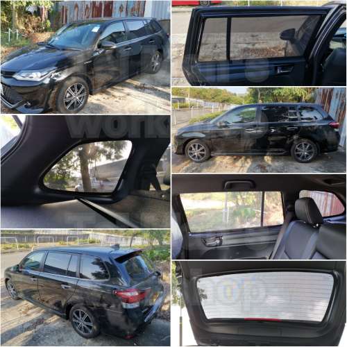 Corolla touring Fielder 全車磁石濾光窗網太陽擋