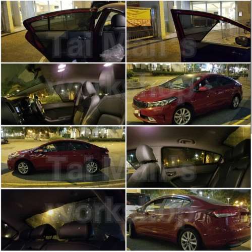 KIA CERATO 全車磁石濾光窗網太陽擋