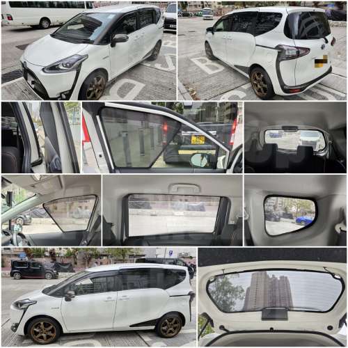 SIENTA 全車磁石濾光窗網太陽擋