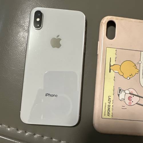 iPhoneX港版白色256 GB電池100%