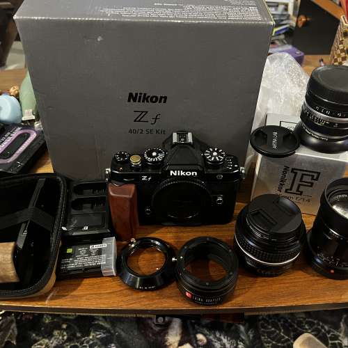 Nikon Zf SE kit 另跟兩支artralab 鏡 只用1000張左右