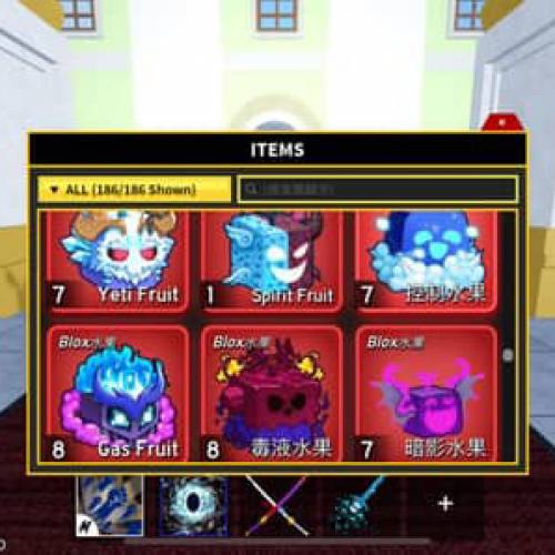 roblox blox fruit 海盜王 實體果