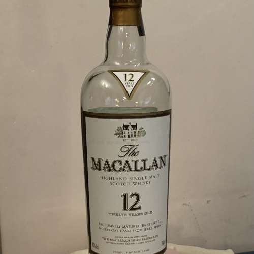 麥卡倫 Macallan 舊裝 12年雪莉單桶 吉樽