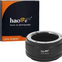 HAOGE Contax/Yashica (CY) SLR Lens To Nikon Z-Mount Adaptor 金屬接環