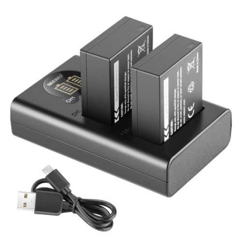 Neewer NP-W126 / NP-W126S Lithium-Ion Battery Pack With Charger (7.4V, 1500mAh)