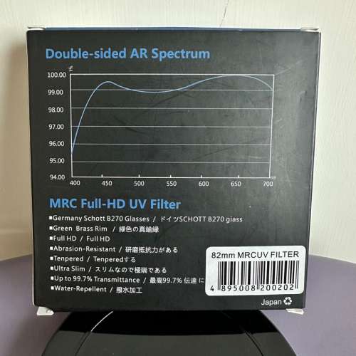 Fotobees filter 82mm MRC UV 濾鏡