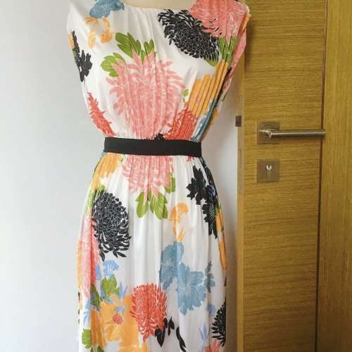 Floral print dress