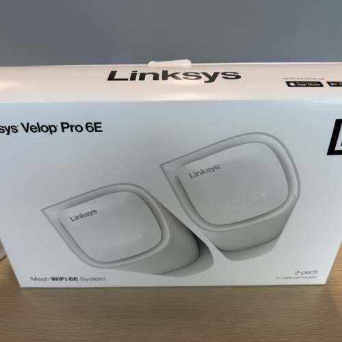 🔥行貨🎁送Switch🔥Linksys Velop Pro 6E 三頻 6Ghz WiFi Mesh router MX6201 一件