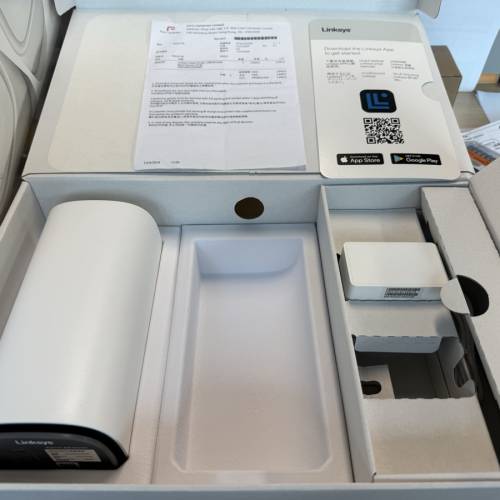 🔥行貨🎁送Switch🔥Linksys Velop Pro 6E 三頻 6Ghz WiFi Mesh router MX6201 一件