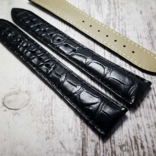 半價 19 20 22mm 真鱷魚錶帶 Rolex Panerai omega IWC Tudor Seiko Zenith