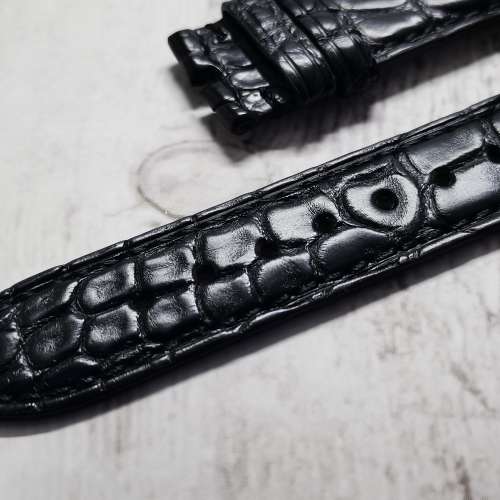 半價 19 20 22mm 真鱷魚錶帶 Rolex Panerai omega IWC Tudor Seiko Zenith