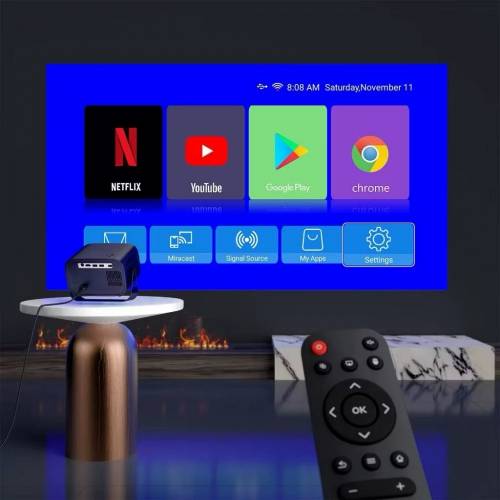 內置App高清投影機 Projector📽️ 包括Netflix YouTube Disney+  $599