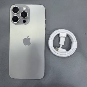 99%New iPhone 15 Pro Max 256GB 原色 香港行貨 蘋果保養到2025年8月17日 電池96% ...