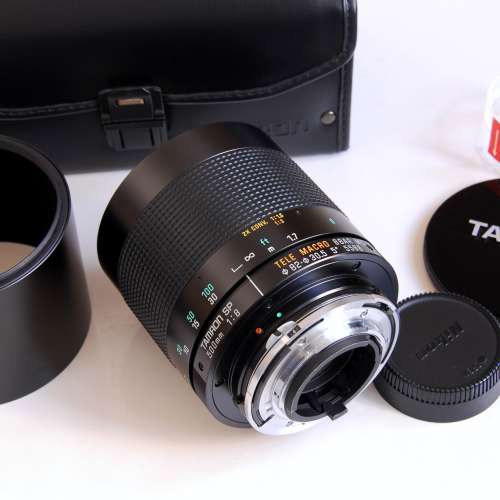 Tamron 500mm f8 55BB 反射鏡收藏級98%新 連原廠Nikon AI or Canon EF接環