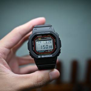 95%new新淨 Gshock 日本製 元祖復刻 DW-5000-R 國行有單有保