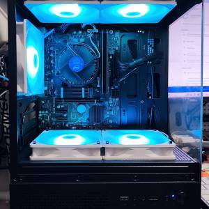 海景房 Intel 8代 6核 i5-8400/16GB RAM/256GB NVME M.2 (玻璃保護貼未撕)