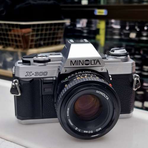 MINOLTA X-300 + MD 50MM F2 全正常